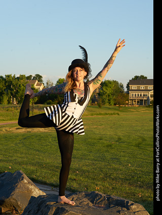 Circus photo shoot