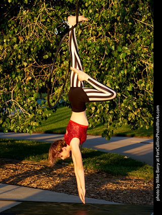 Circus photo shoot