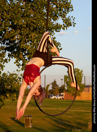 Circus photo shoot