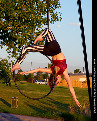 Circus photo shoot