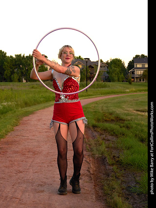 Circus photo shoot