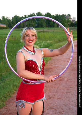 Circus photo shoot