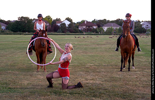 Circus photo shoot