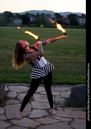 Circus photo shoot