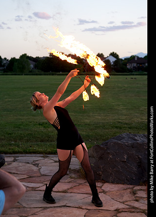 Circus photo shoot