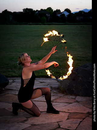 Circus photo shoot