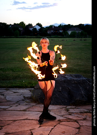 Circus photo shoot