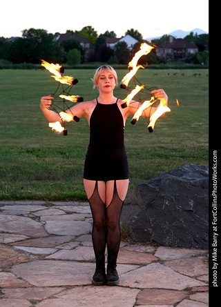 Circus photo shoot