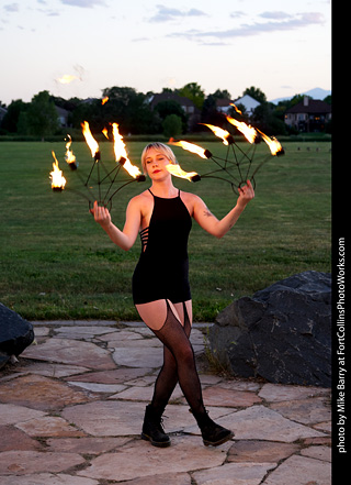 Circus photo shoot