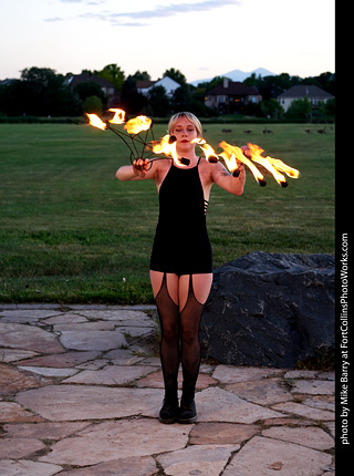 Circus photo shoot