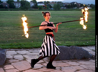 Circus photo shoot