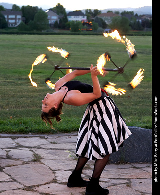 Circus photo shoot