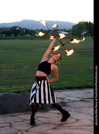 Circus photo shoot