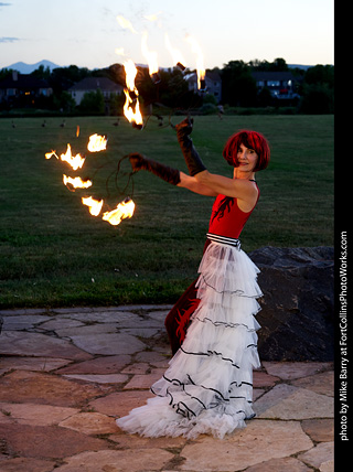 Circus photo shoot