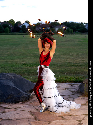 Circus photo shoot