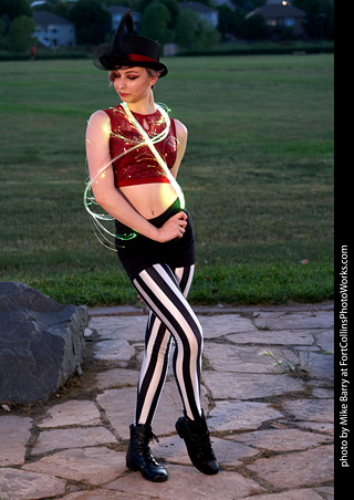 Circus photo shoot