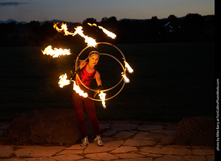 Circus photo shoot