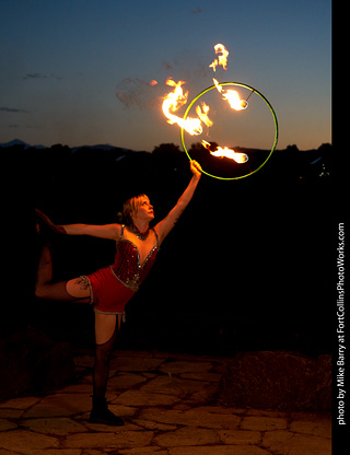 Circus photo shoot