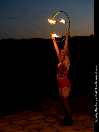 Circus photo shoot