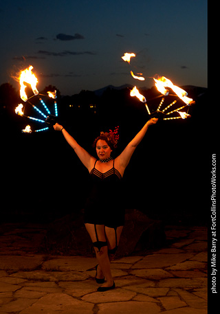 Circus photo shoot