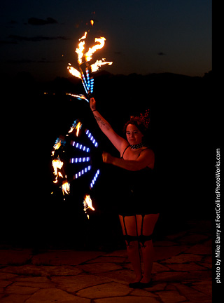 Circus photo shoot