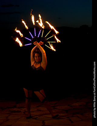 Circus photo shoot