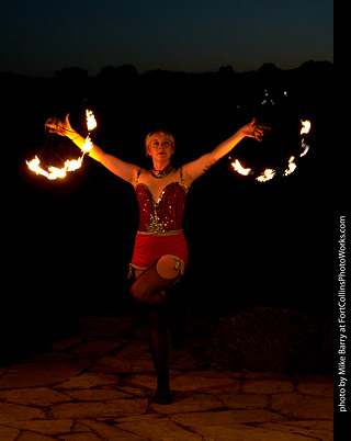 Circus photo shoot