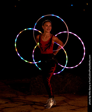 Circus photo shoot