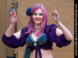 Colorado Medieval Festival Belly Dancers #1