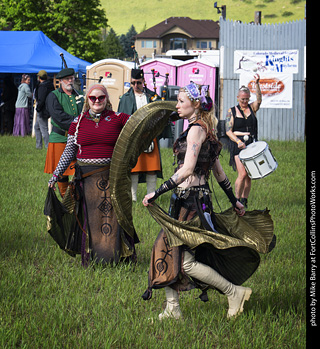 Belly Dancers at CMF 2025