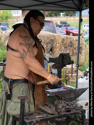 Blacksmiths at CMF 2025