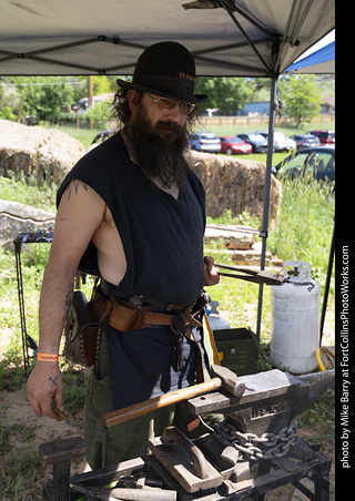 Blacksmiths at CMF 2025