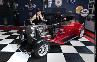 Car Cuties Pinup Shoot
