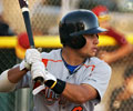 Cheyenne Grizzlies at bat