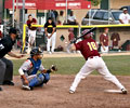 Fort Collins Foxes at bat