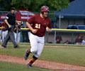 Fort Collins Fox on the way to 1st base