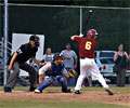 Fort Collins Foxes at bat
