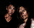 beautiful girl victims at Morbid Nights Haunted House