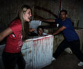 Laundry room killer at Morbid Nights Haunted House