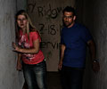 spooky hallway at Morbid Nights Haunted House