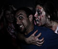 Lizzie Borden attacks Jerico at Morbid Nights Haunted House