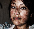 beautiful girl at Morbid Nights Haunted House