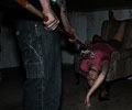 lawn tool killer at Morbid Nights Haunted House
