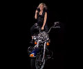 Amanda and a Harley