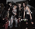 Zombies having fun at the Fort Collins Zombie Crawl