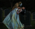 Zombie attack at the Fort Collins Zombie Crawl
