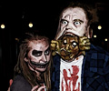Zombie inside zombie  at the Fort Collins Zombie Crawl