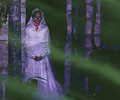 Scream Theme Haunted House bride