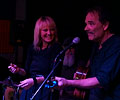 Lindsey Jean Cartier singing with Scott Allen on guitar