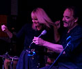 SLindsey Jean Cartier singing with Scott Allen on guitar